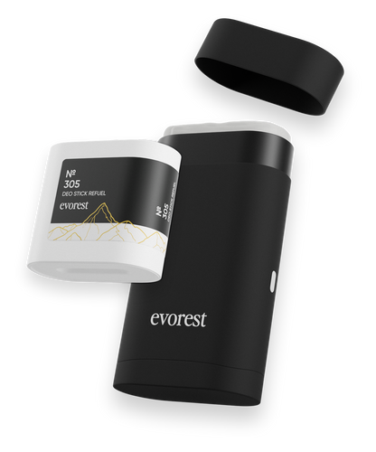 evorest Nachfuellbarer Deodorant Stick: Case und Refuel