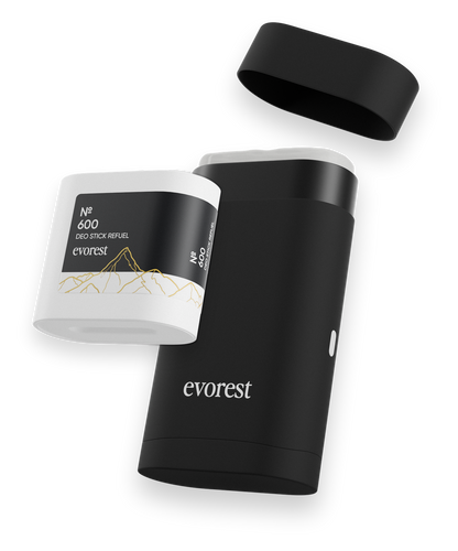evorest Nachfuellbarer Deodorant Stick: Case und Refuel