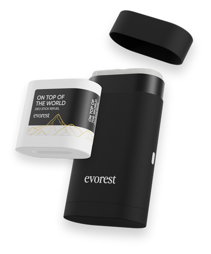 evorest Nachfuellbarer Deodorant Stick: Case und Refuel