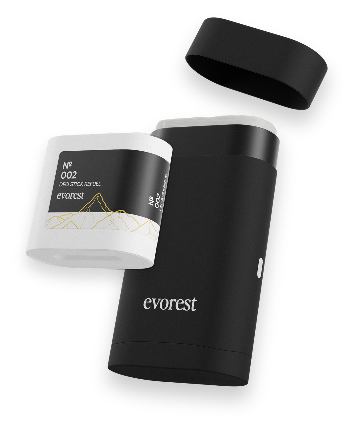evorest Deo Stick Set: Case und Refuel